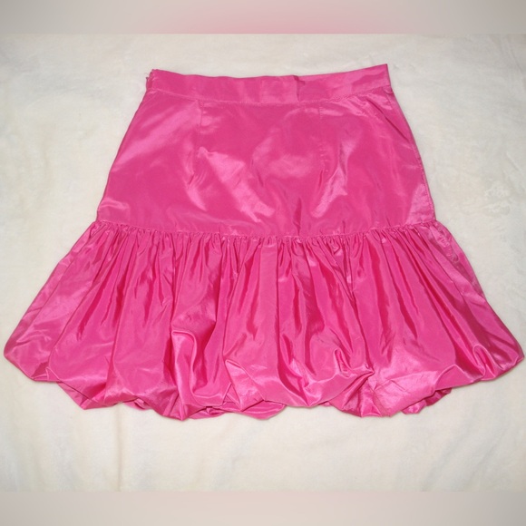 Stella McCartney bubble hem silk taffeta skirt - Picture 3 of 5